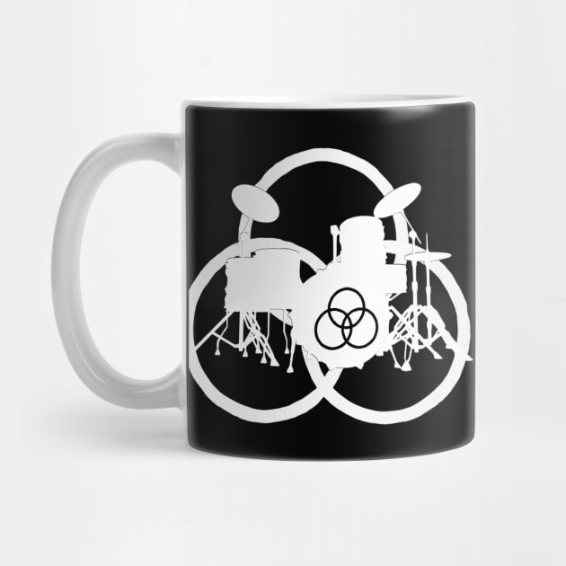 Drums Bonzo Moby Drummer Drumset Drumkit Symbol Gifts For Drummers by blueversion